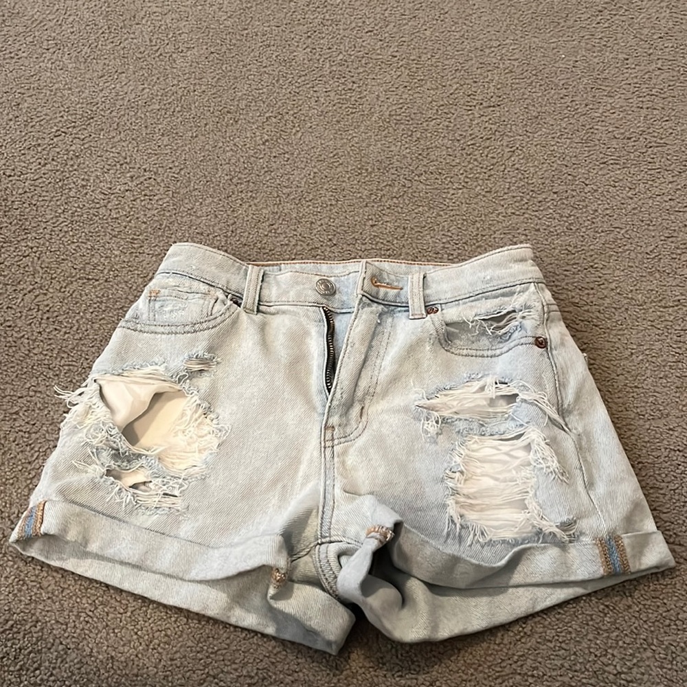 american eagle mom short size 000